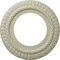 Ekena Millwork Claremont Ceiling Medallion (Fits Canopies up to 7"), 10 5/8"OD x 5 3/4"ID x 1/2"P, Clear Yellow CM10CLCYF - alternate 1